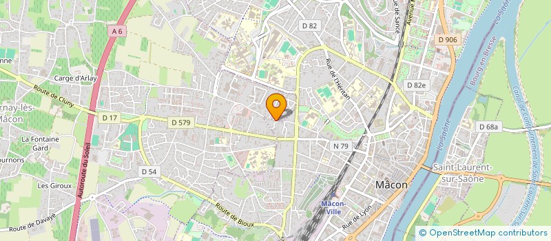 localisation de l'entreprise MADAME SAMANTHA LEONARDI  MACON