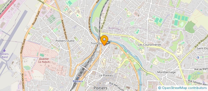 localisation de l'entreprise MADAME SAMANTHA LIMON à POITIERS