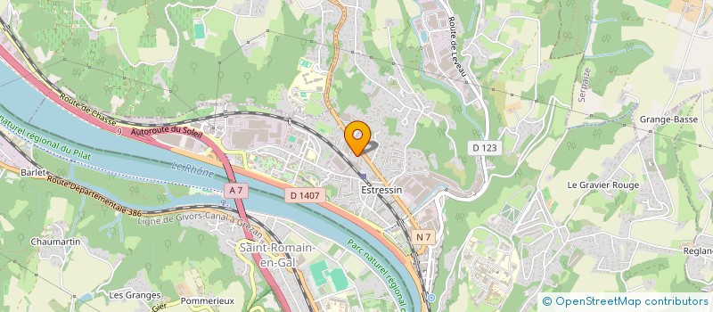 localisation de l'entreprise MADAME SAMANTHA LOPEZ à VIENNE