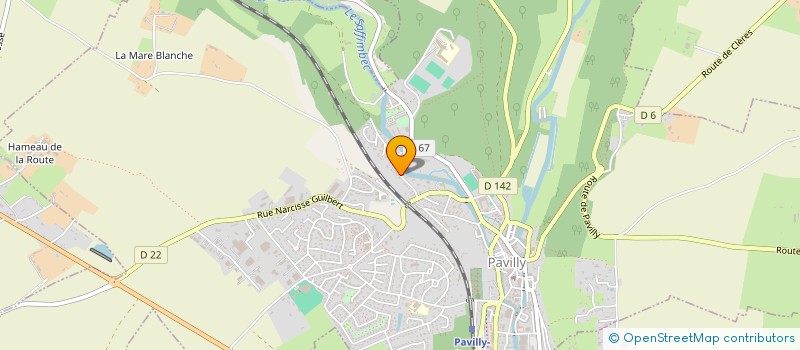 localisation de l'entreprise MADAME SAMANTHA LUPART  PAVILLY