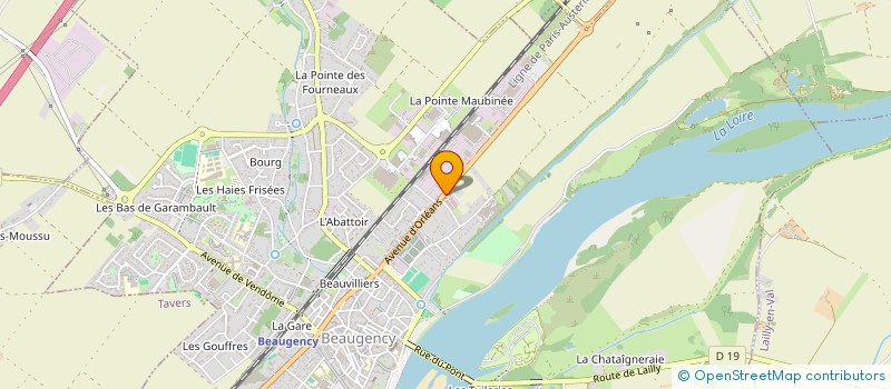 localisation de l'entreprise MADAME SAMANTHA MARCQ à BEAUGENCY
