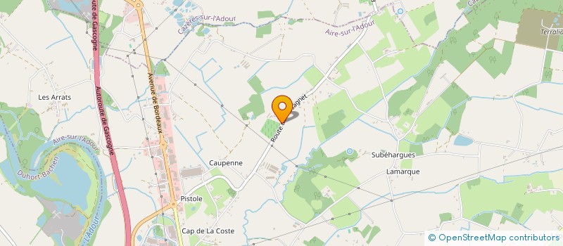 localisation de l'entreprise MADAME SAMANTHA MERVILLE  AIRE-SUR-L'ADOUR