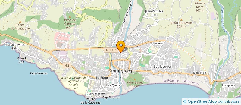 localisation de l'entreprise MADAME SAMANTHA METRO  SAINT-JOSEPH