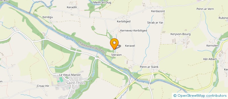 localisation de l'entreprise MADAME SAMANTHA MOORE  SAINT-GOAZEC