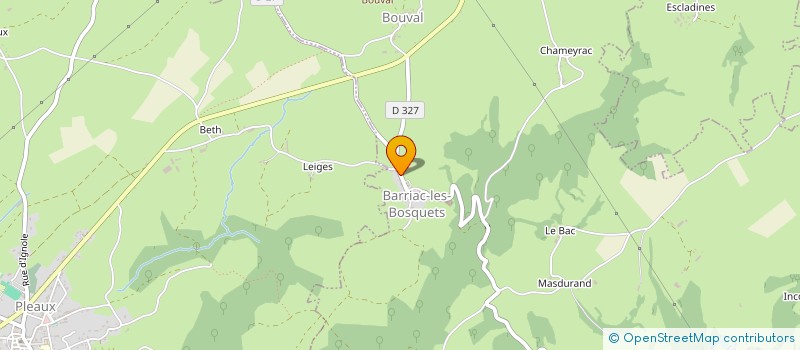 localisation de l'entreprise MADAME SAMANTHA MOREAU à BARRIAC-LES-BOSQUETS