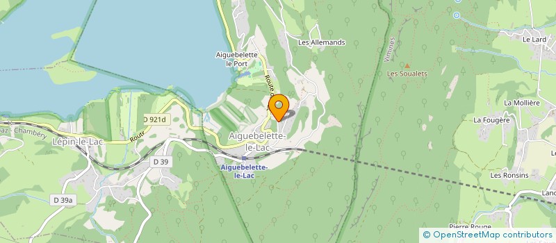 localisation de l'entreprise MADAME SAMANTHA NAVARRO  AIGUEBELETTE-LE-LAC