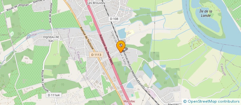 localisation de l'entreprise MADAME SAMANTHA NAYAGOM  GRADIGNAN