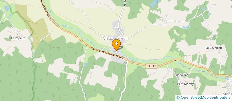 localisation de l'entreprise MADAME SAMANTHA O'KEEFE  MAREUIL EN PERIGORD