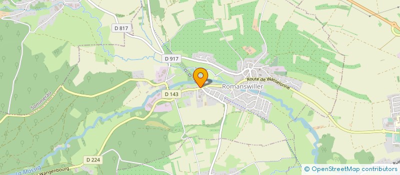 localisation de l'entreprise MADAME SAMANTHA OBERLE  ROMANSWILLER