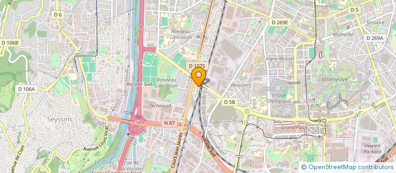 localisation de l'entreprise MADAME SAMANTHA OVISE  GRENOBLE