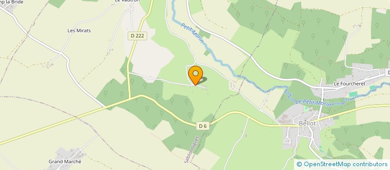 localisation de l'entreprise MADAME SAMANTHA PALLARES  SABLONNIERES