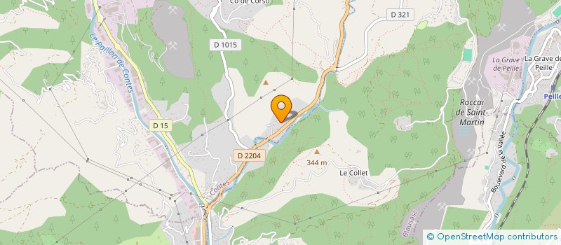 localisation de l'entreprise MADAME SAMANTHA PARPETTE  CONTES