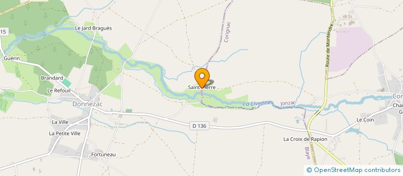 localisation de l'entreprise MADAME SAMANTHA PENFOLD  DONNEZAC