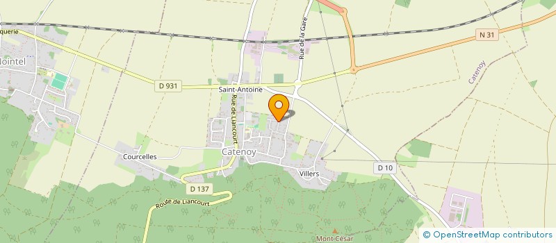 localisation de l'entreprise MADAME SAMANTHA PEREIRA  CATENOY