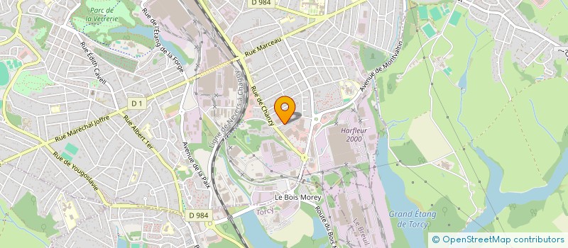 localisation de l'entreprise MADAME SAMANTHA PERROT  LE CREUSOT