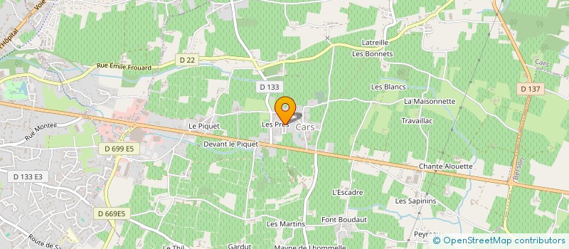 localisation de l'entreprise MADAME SAMANTHA PETITEAU à BLAYE