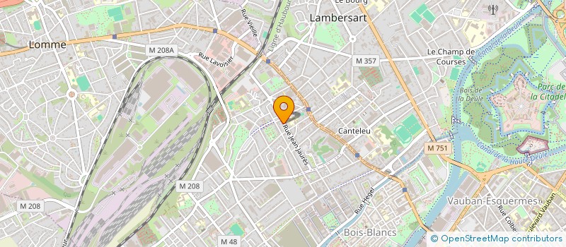 localisation de l'entreprise MADAME SAMANTHA PICKEU à LILLE