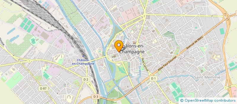 localisation de l'entreprise MADAME SAMANTHA PIERREJEAN à CHALONS-EN-CHAMPAGNE
