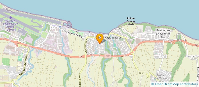 localisation de l'entreprise MADAME SAMANTHA PLAY  SAINTE-MARIE