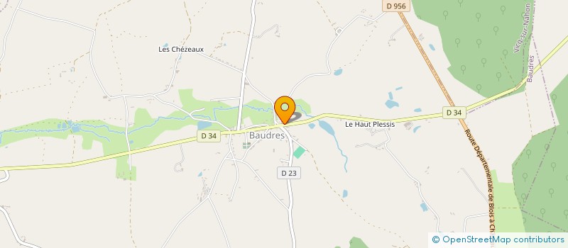 localisation de l'entreprise MADAME SAMANTHA PROCES  BAUDRES