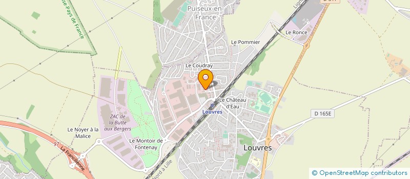 localisation de l'entreprise MADAME SAMANTHA PUNDU  LOUVRES