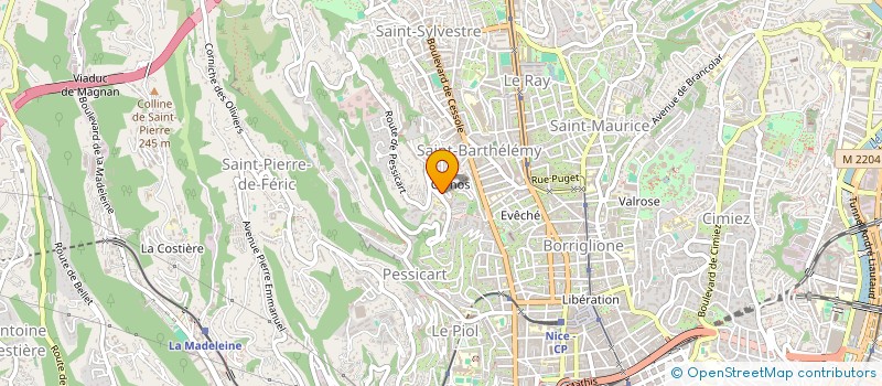 localisation de l'entreprise MADAME SAMANTHA RAIDT  NICE