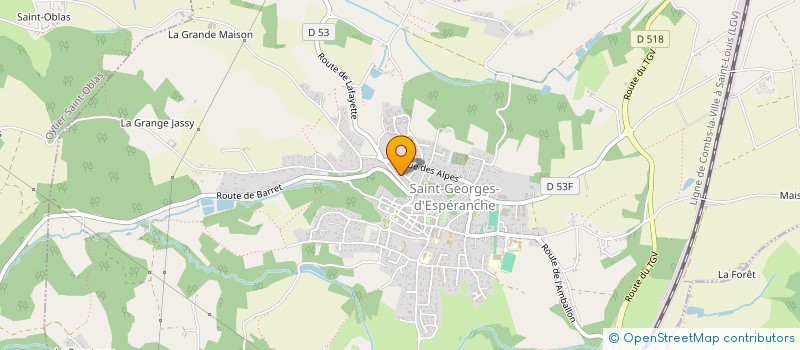 localisation de l'entreprise MADAME SAMANTHA RAMIREZ  SAINT-GEORGES-D'ESPERANCHE