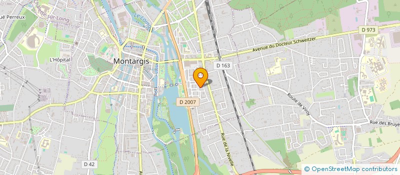 localisation de l'entreprise MADAME SAMANTHA RAY à MONTARGIS