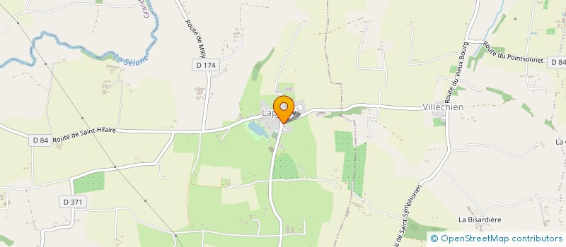 localisation de l'entreprise MADAME SAMANTHA RETAILLEAU  LAPENTY