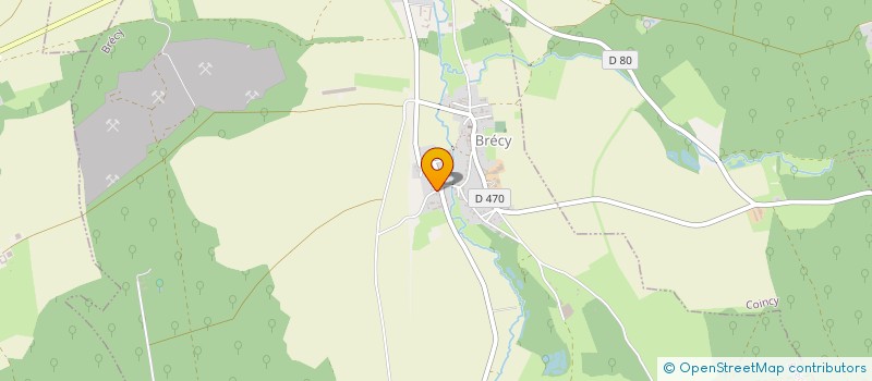 localisation de l'entreprise MADAME SAMANTHA RICARD  BRECY