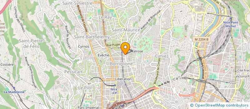 localisation de l'entreprise MADAME SAMANTHA RICH  NICE