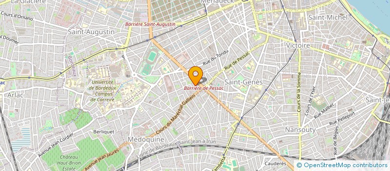 localisation de l'entreprise MADAME SAMANTHA ROBERT  BORDEAUX