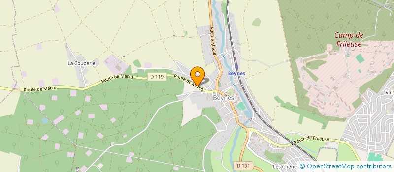 localisation de l'entreprise MADAME SAMANTHA ROPITAL  BEYNES