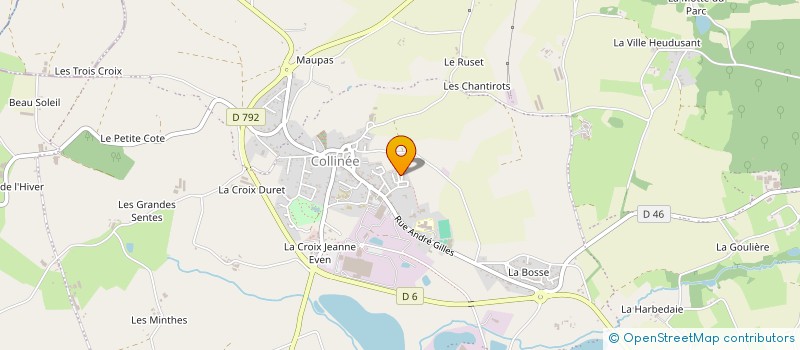 localisation de l'entreprise MADAME SAMANTHA ROUSSIN à LE MENE