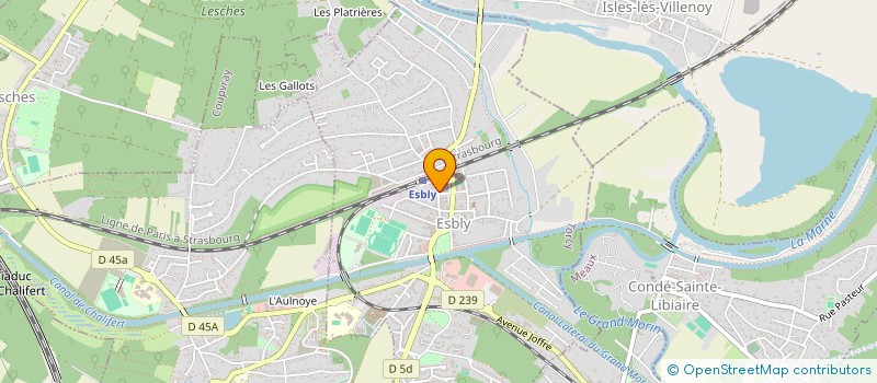 localisation de l'entreprise MADAME SAMANTHA SATH  ESBLY