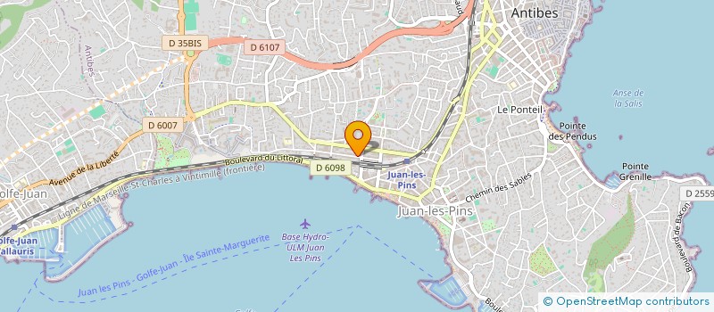 localisation de l'entreprise MADAME SAMANTHA SEBBAN  ANTIBES