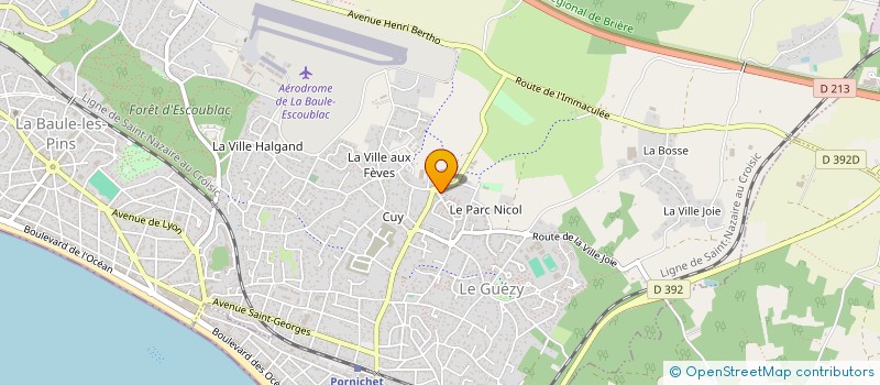 localisation de l'entreprise MADAME SAMANTHA SEJEON à LA BAULE-ESCOUBLAC