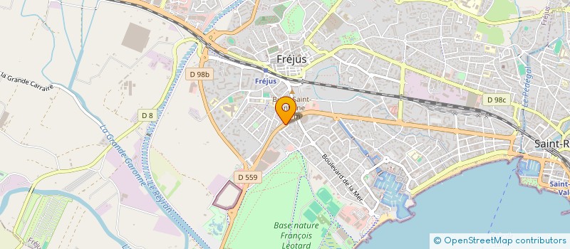 localisation de l'entreprise MADAME SAMANTHA SILVESTRI à FREJUS