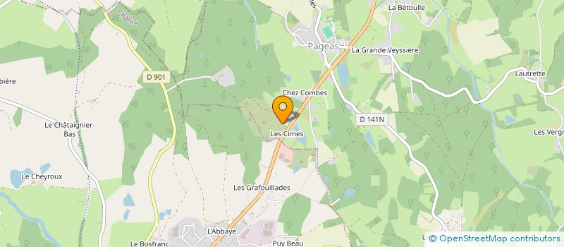 localisation de l'entreprise MADAME SAMANTHA STOCK à PAGEAS