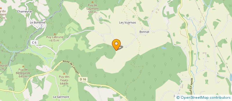 localisation de l'entreprise MADAME SAMANTHA TALBOT  CHAMBERET