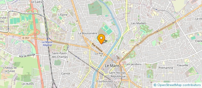 localisation de l'entreprise MADAME SAMANTHA VALIENNE à LE MANS