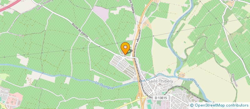 localisation de l'entreprise MADAME SAMANTHA VERHAGE  SAINT-THIBERY