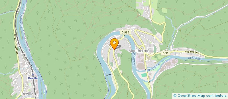 localisation de l'entreprise MADAME SAMANTHA VERRAUX  MONTHERME