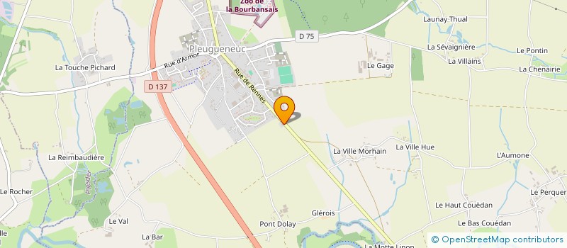 localisation de l'entreprise MADAME SAMAR ARSHEID  PLEUGUENEUC