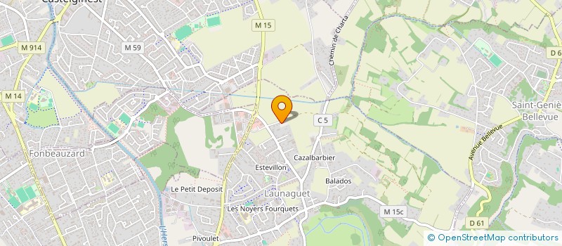 localisation de l'entreprise MADAME SAMAR M'HAMDI  LAUNAGUET