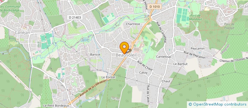 localisation de l'entreprise MADAME SAMARA ABED  GRADIGNAN