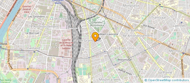 localisation de l'entreprise MADAME SAMARA ACHACHE  LYON