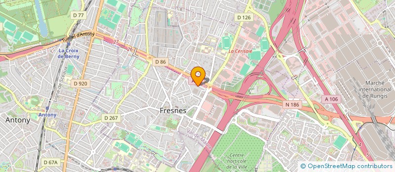 localisation de l'entreprise MADAME SAMARA DEBA NINO  FRESNES