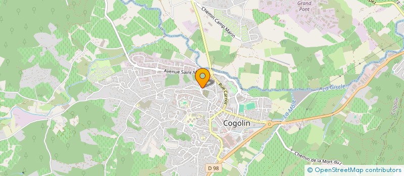 localisation de l'entreprise MADAME SAMARA EL MAZOUZI à COGOLIN