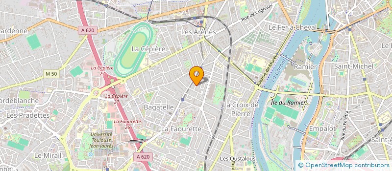 localisation de l'entreprise MADAME SAMARE HAMMOUD  TOULOUSE